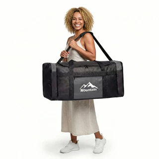 Mala de Viagem Cinza Grande Resistente Transversal Unissex 10kg 23kg Pronta Entrega Promoção em Oferta na Shopee
