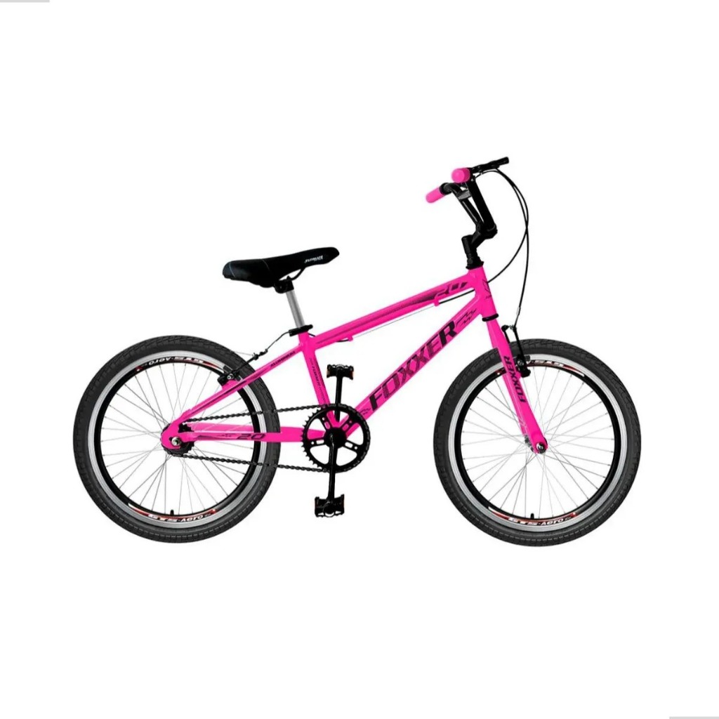 BICICLETA ARO 20 FOXXER CROSS BMX QUADRO ALUMINIO DE 6 A 10