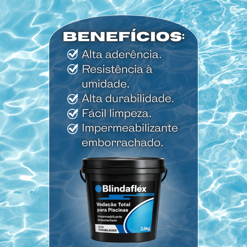 Impermeabilizante Blindaflex 3,6L - Proteção Piscina Caixa D’Água ...