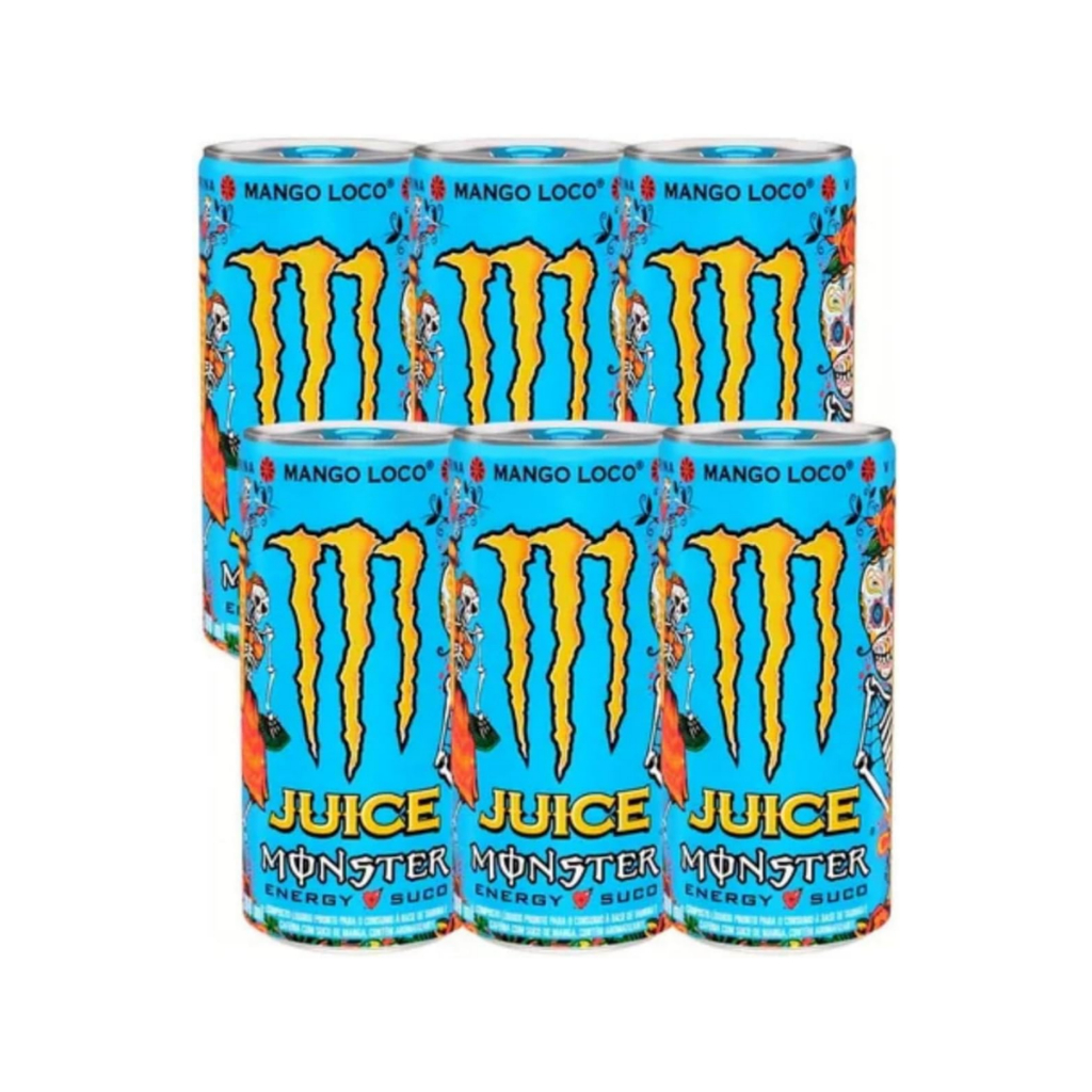 MONSTER ENERGY MANGO LOCO 269ML - Pack de Monster Energy Mango Loco - 6 ...