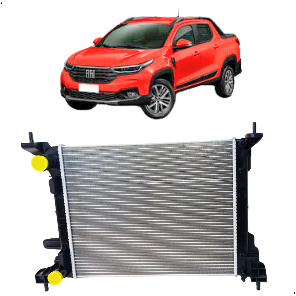 Radiador Fiat Strada 2020/2025 52126299 | Shopee Brasil