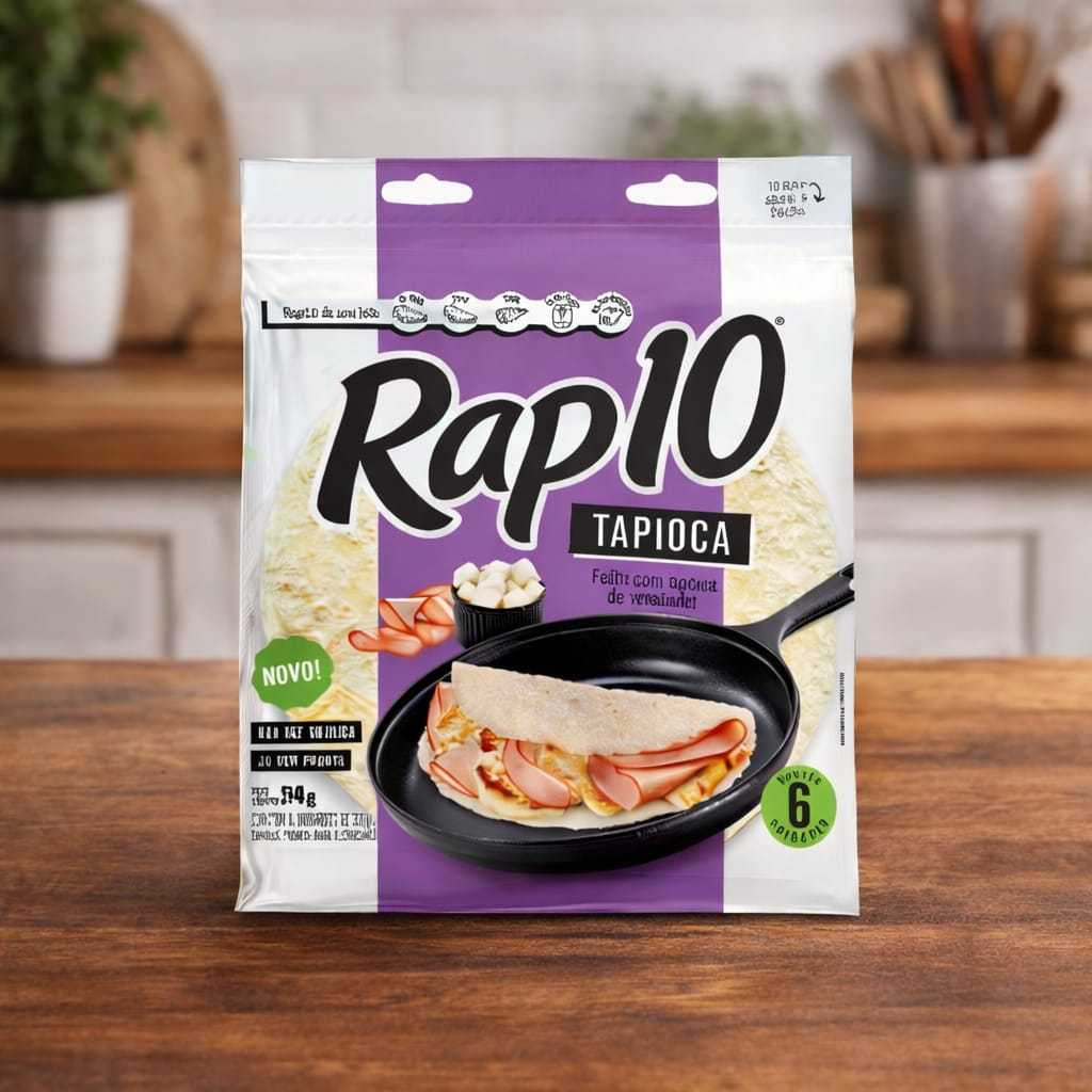 Rap 10 Tapioca Pronta 198g Massa para Tapioca sem Glútem | Shopee Brasil