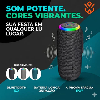 Caixa De Som Bluetooth 30w Rms Ipx6 À Prova D'água Top em Oferta na Shopee