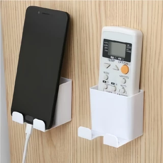 4 Pcs Suporte De Parede Para Telefone Com Controle Remoto / Plugue Para Casa