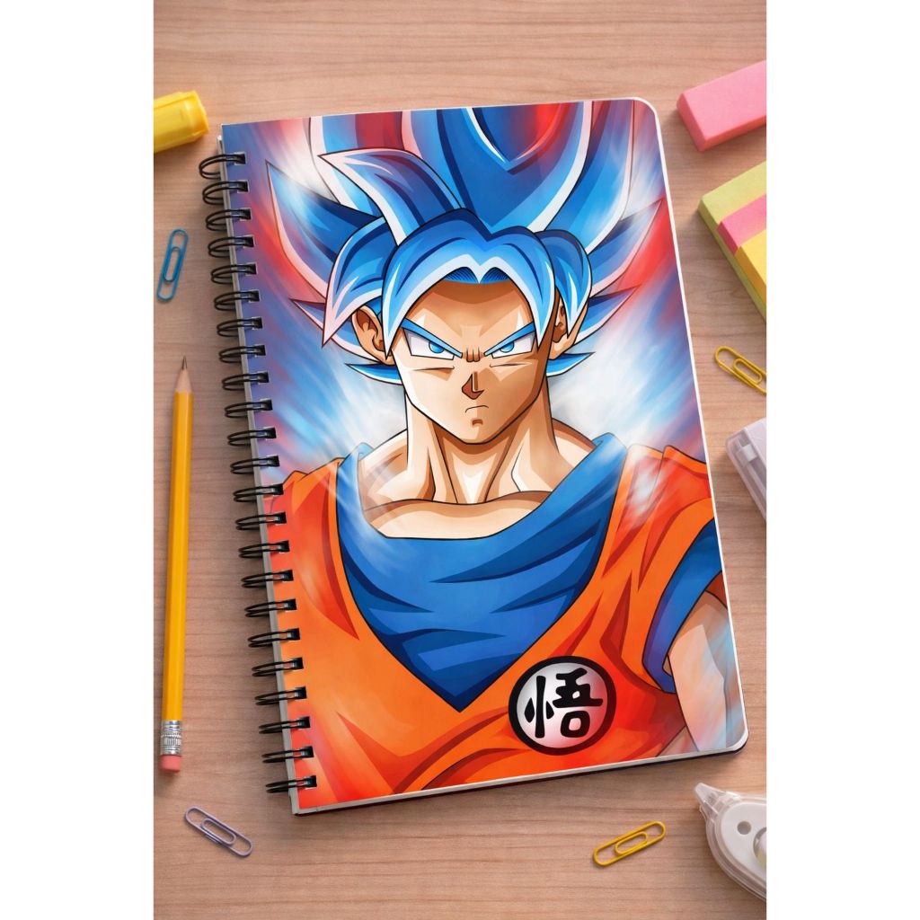 Adesivo para Capa de Caderno A4 Dragon Ball | Decore e Inspire | Shopee ...