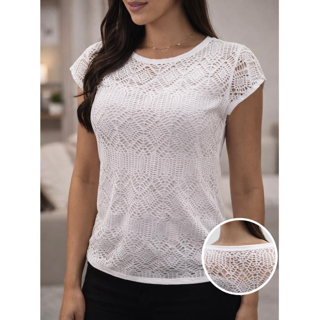 blusa de renda em Promoção na Shopee Brasil 2026