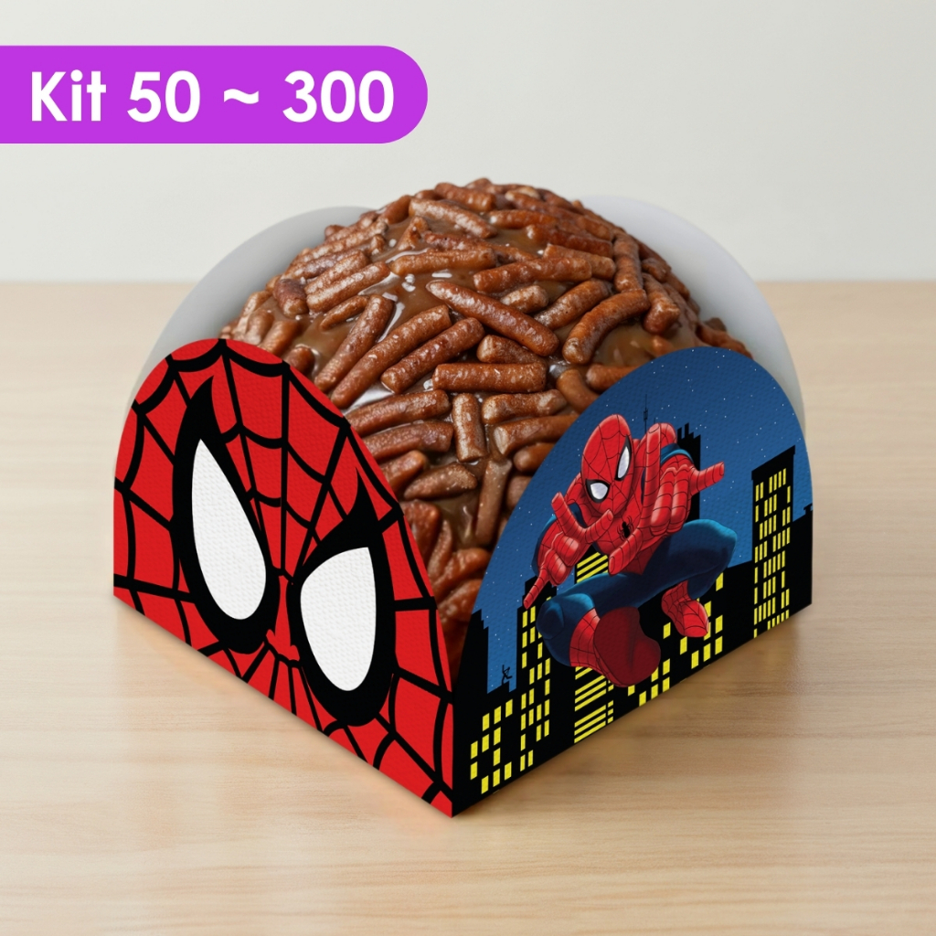 Forminha Homem Aranha Aranhaverso Spider Man Lembracinha Doc