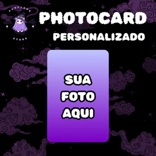 Photocard Personalizado Fanmade - LEIA A DESCRIÇÃO em Oferta na Shopee