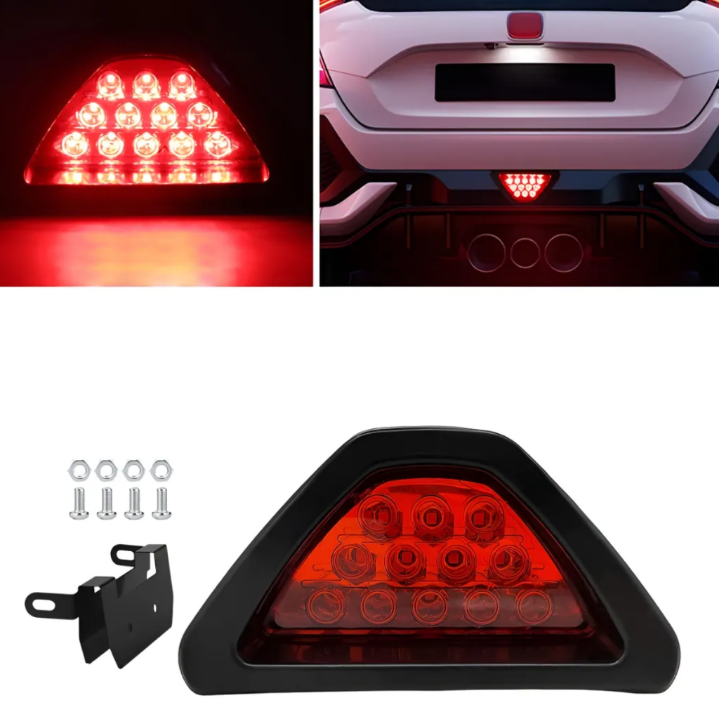 Lampada led de freio Triangular Formula 1 premium break light facil ...