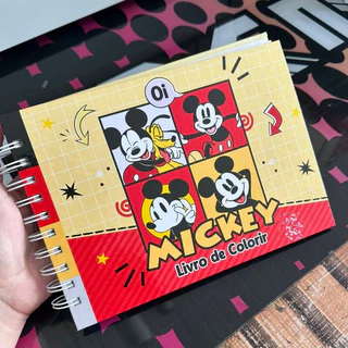 LIVRO DE COLORIR/ PINTURA / DESENHO MICKEY em Oferta na Shopee