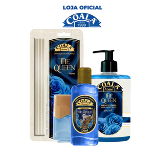 Kit Compacto  Coala The Queen  - 1 Difusor de Aromas + 1 Limpador Concentrado de Ambientes 120ml + 1 Sabonete  500ml em Oferta na Shopee