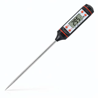 Termômetro digital cozinha velas artesanais alimentos culinária temperatura entre 50 a 300°c
