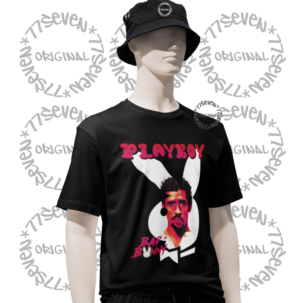 Camiseta Bad Bunny Camisa Premium 100% Algodão Coelho Mau Play Boy