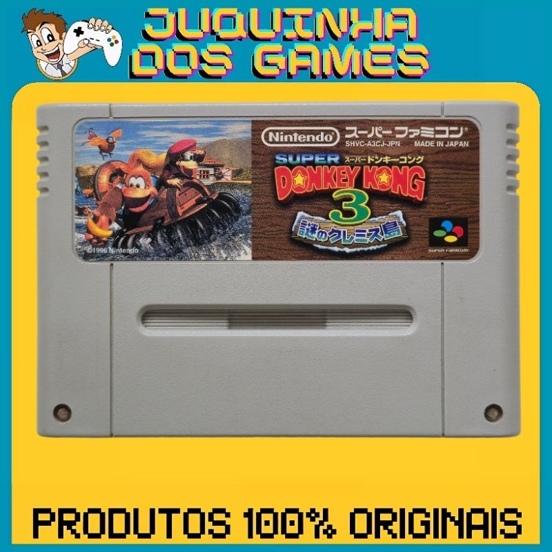 Donkey Kong Set Super Nes Nintendo_ITEM*CONDITION_2230581 em