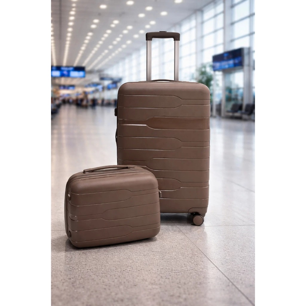 Mala de Viagem 10kg + Frasqueira Bordo Polipropileno Leve Resistente ...