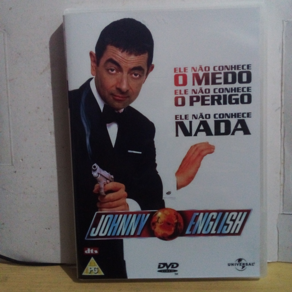 DVD Coleção Johnny English (03 Filmes ) Dublado / Dual Áudio