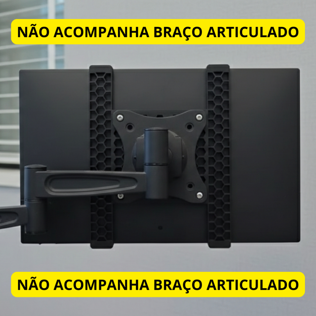 Suporte VESA para Monitor Portátil Arzopa Z1FC Z3FC (100x100) | 16.1" polegadas | Compatível com Braços Articulados
