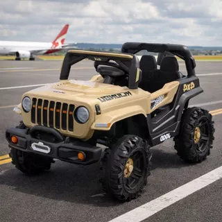 Carro Carrinho De Passeio Infantil Jipe Elétrico 12v com Carregador Bivolt e Controle Remoto em Oferta na Shopee