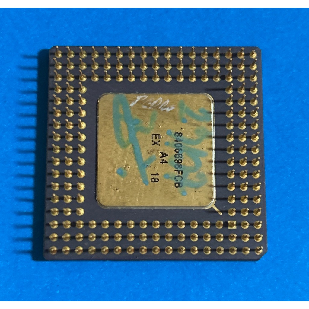 Processador Intel i486 DX2-66 Original Raro Vintage Retro PC