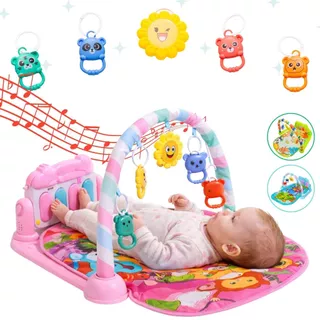 Tapete de Atividades Musical com Piano Interativo Ginásio com Som e Luzes em Oferta na Shopee