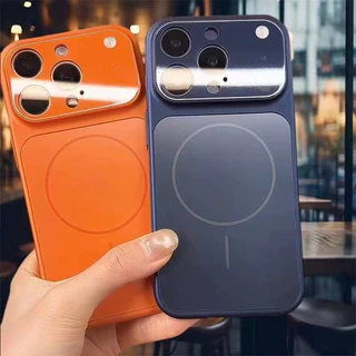 Nova Capa Armadura transforma celular Vidro nano AG Para iPhone 17 16 15 14 13 16 Pro Max Traseira Rígida 17 Pro Max