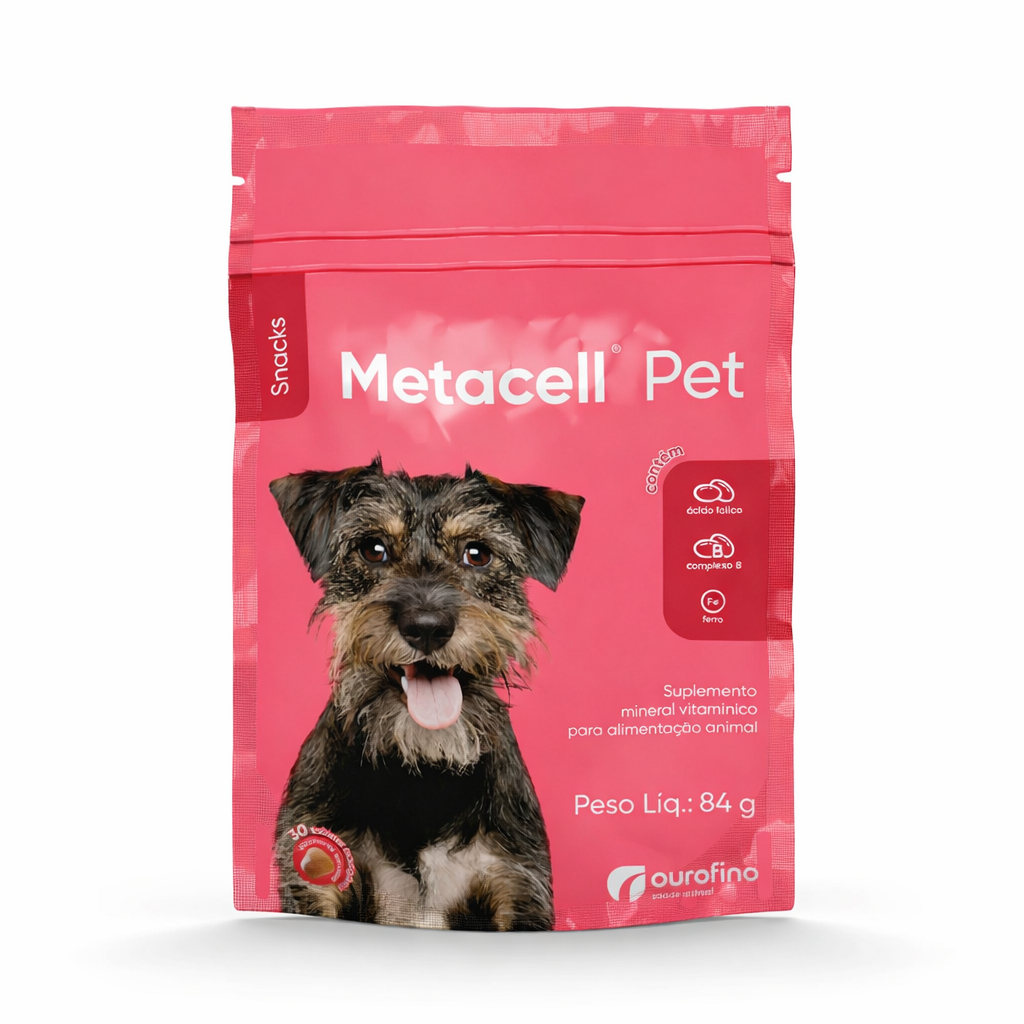 Metacell Snacks para Câes Vitaminas e Minerais - Ourofino | Shopee Brasil