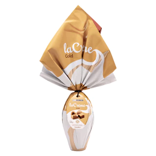 Ovo de Páscoa Cacau Show Chocolate LaCreme Gold Branco 348g em Oferta na Shopee