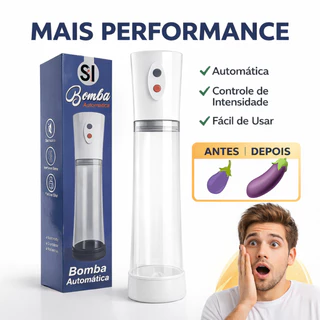 Bomba Peniana Eletrica Recarregavel Alongador 3 Aneis Penis Homem Sex Shop em Oferta na Shopee