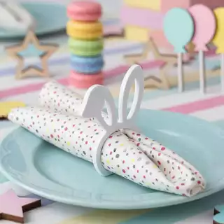 kit Porta Guardanapo Páscoa Decorativo Argolas Enfeite Anéis para Guardanapos Mesa Posta Coelho em Oferta na Shopee