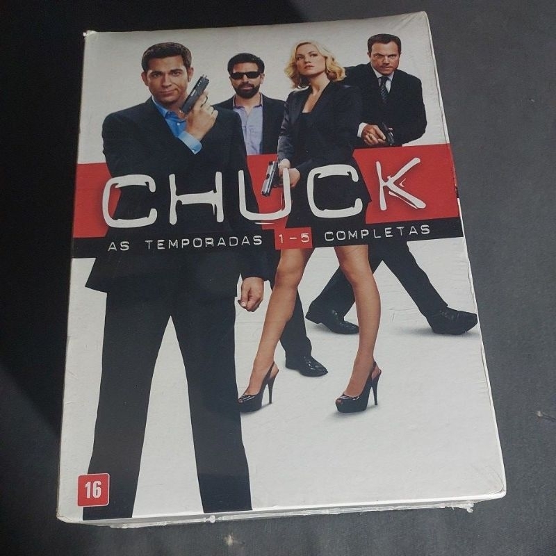 Dvd Box Chuck - A Série Completa - 5 temporadas - original e lacrada ...