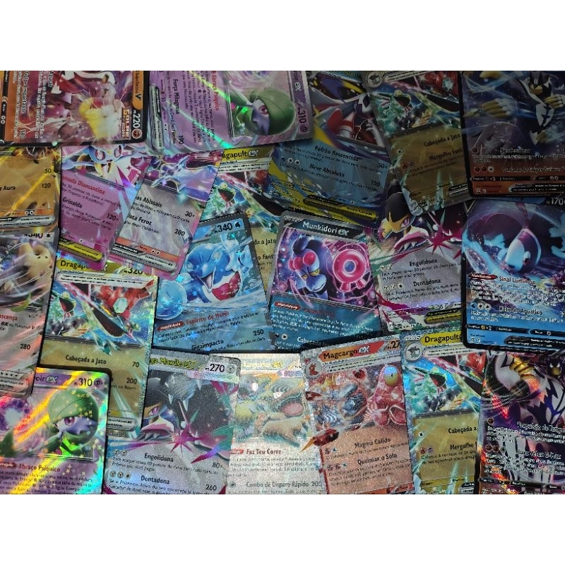 Carta pokémon ultra-rara aleatória | Shopee Brasil