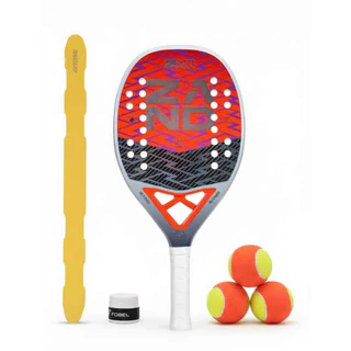 RAQUETE DE BEACH TENNIS Z BLADE 3K 2026 + KIT UPGRADE em Oferta na Shopee