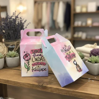 25 Lembrancinhas Decorativas Maleta Especial Dia das Mulheres 8 de Março em Oferta na Shopee