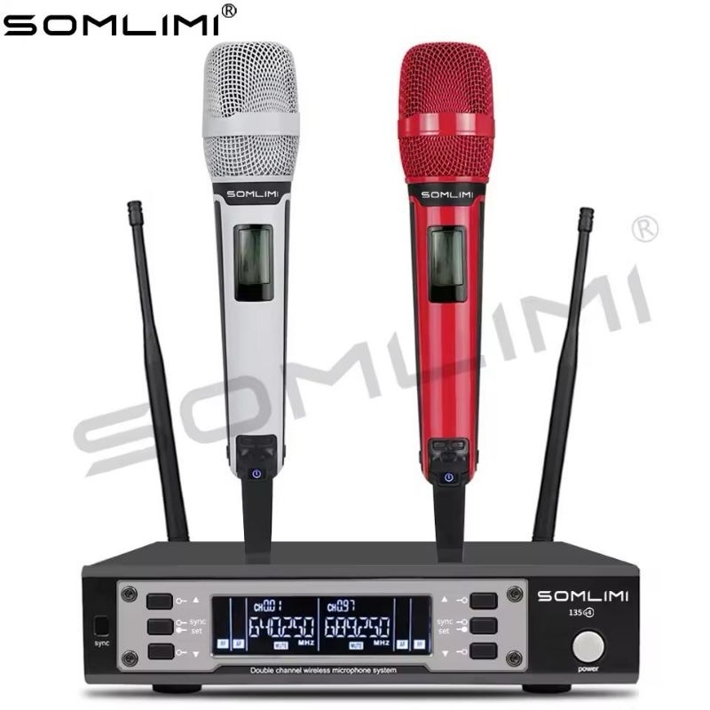 ILLUMENAGE5点セット✖️2セット Microfone Duplo Som Limi Ew135 G4 Envio Já Sem Fio Profissional