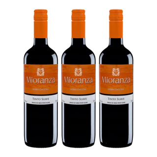 Vinho Tinto Suave Mioranza Serra Gaúcha Garrafa 750ml
