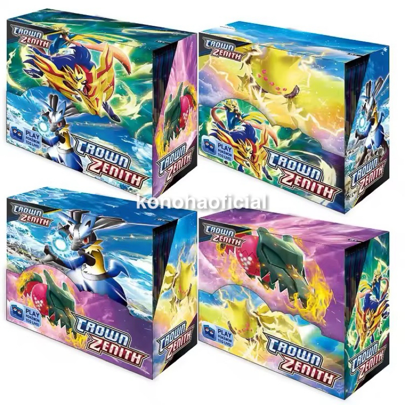 Box 360 Cartas Pokmon TCG Realeza Absoluta Escarlate Violeta Evolues  Prismticas Booster Colecionveis Raras | Shopee Brasil