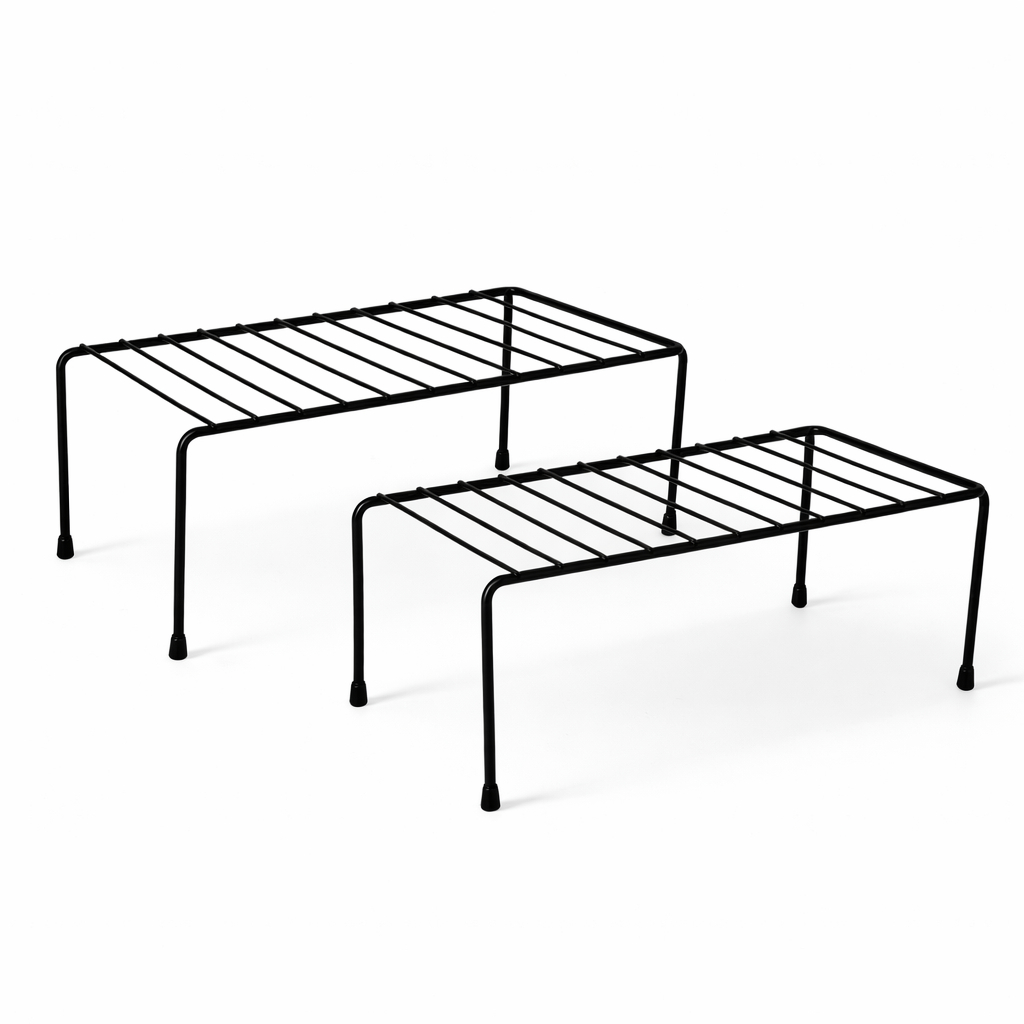 Kit Organizador 32 cm Armário de Cozinha Dispensa Multiuso Aço Reforçado Design Elegante | Shopee Brasil