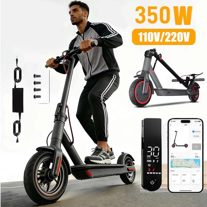 Patinete Elétrico Adulto Dobrável Rodas 8.5" Leve Portátil Seguro Ideal ...