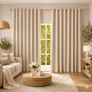 Cortina Blackout Tecido Grosso Reforçado Isolamento Térmico Várias Medidas em Oferta na Shopee