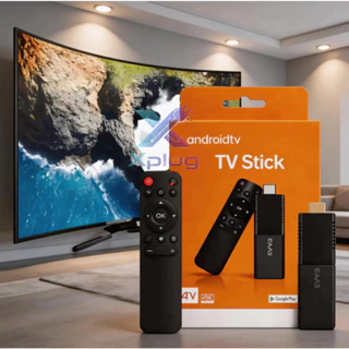 TV Stick Smart TV Android 4K Wi-fi, HDMI, Streaming LB-007 Cor Preto