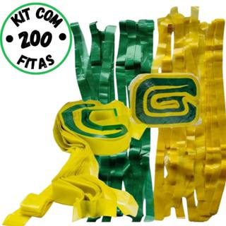 Kit Fitas Verde e Amarelo 600 Unidades 3 Pacotes Decoração Copa do Brasil Rabiola Pipa Festas em Oferta na Shopee