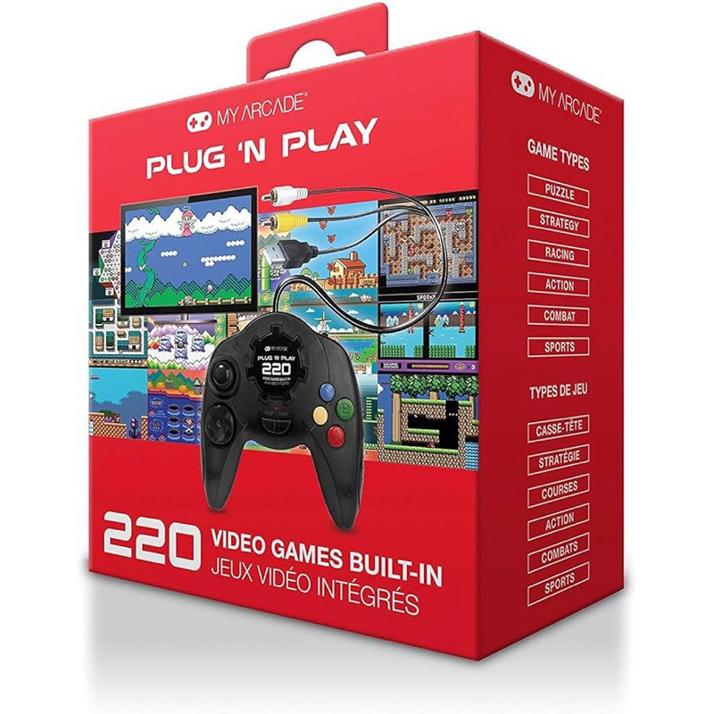 My Arcade Dgun-2959 Video Game Mini Controle 220 Jogos, My Arcade ...