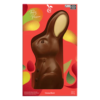Coelho Cacau Magia ao Leite Cacau Show 850g em Oferta na Shopee