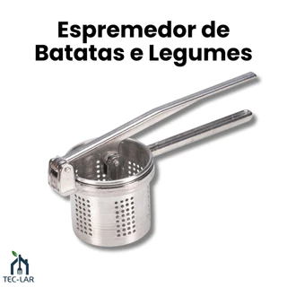 Espremedor Amassador de Batatas e Legumes Utensílio de Cozinha Alumínio Fundido Manual Não Enferruja em Oferta na Shopee