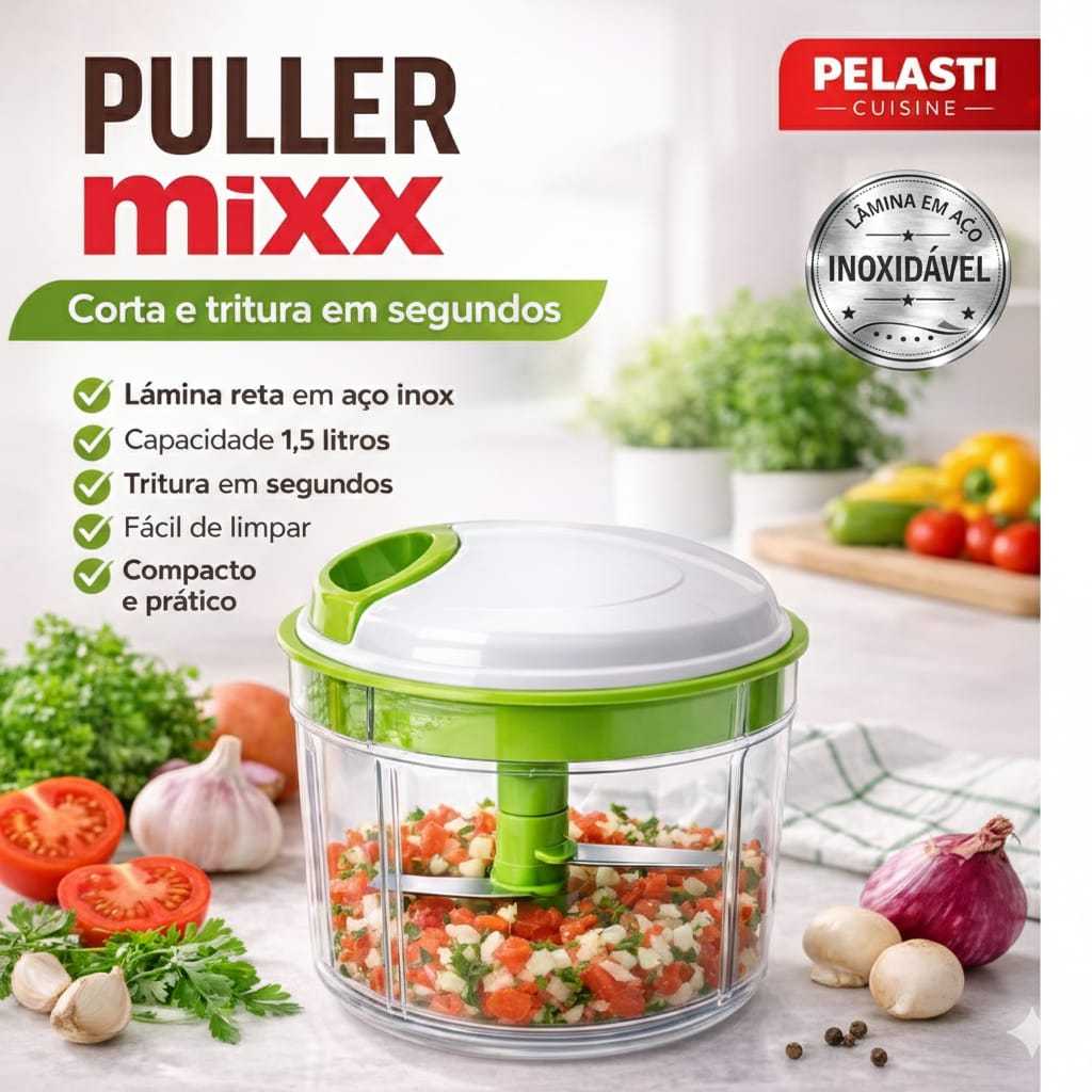 Puller Mix - Processador Manual - Pelasti | Shopee Brasil