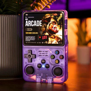 Console Portátil R36S com Tela IPS de 3.5 Polegadas Alta Definição em Oferta na Shopee