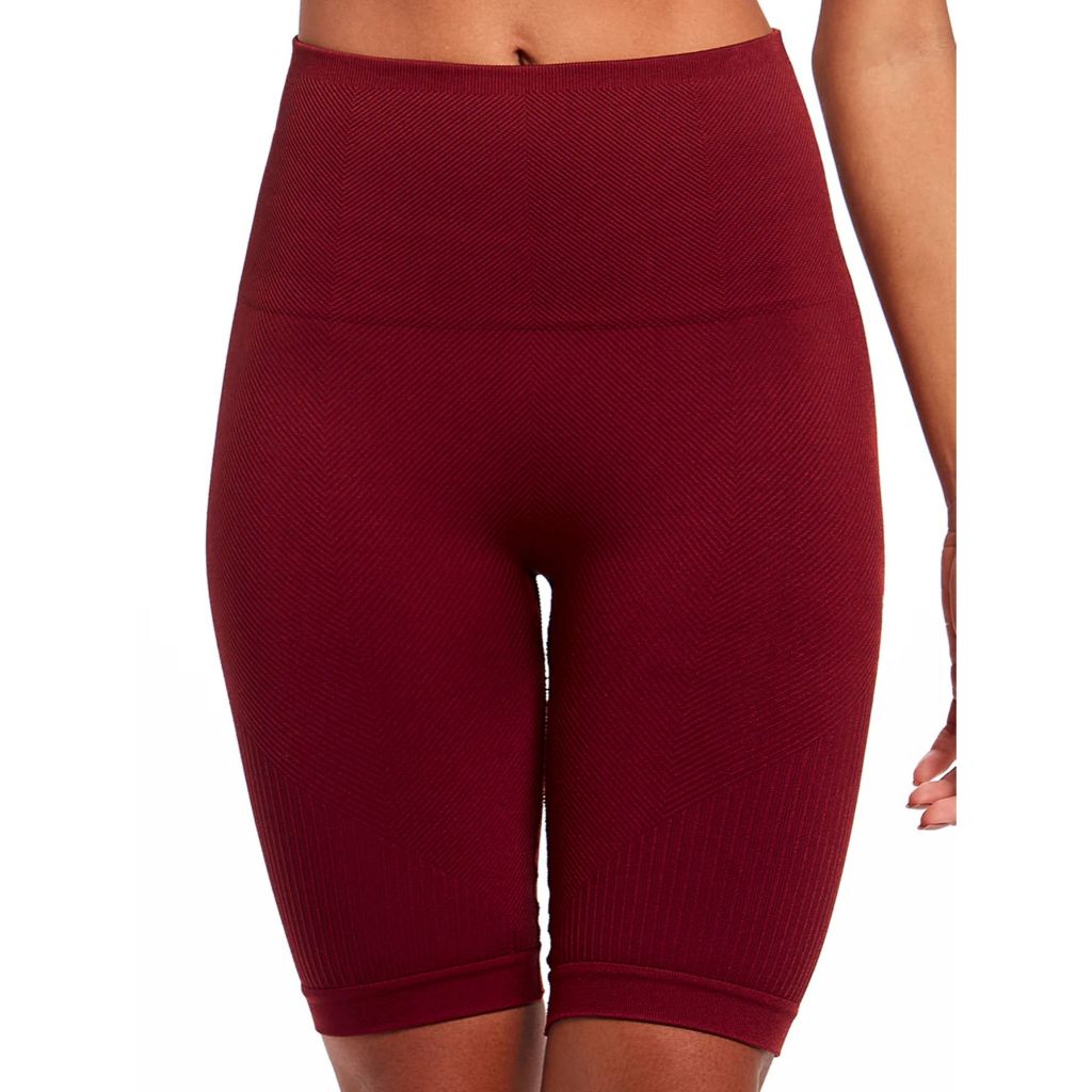 Bermuda Fitness Feminina Tecido Texturizado Cinta Alta Para Malhar Academia Ciclista Caminhada Plié em Oferta na Shopee