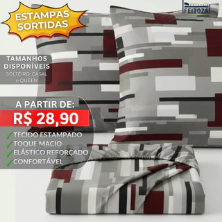 Jogo de Cama 400 Fios Casal Roupa de Cama Queen e Lençol Solteiro Tecido Aveludado Macio Premium em Oferta na Shopee