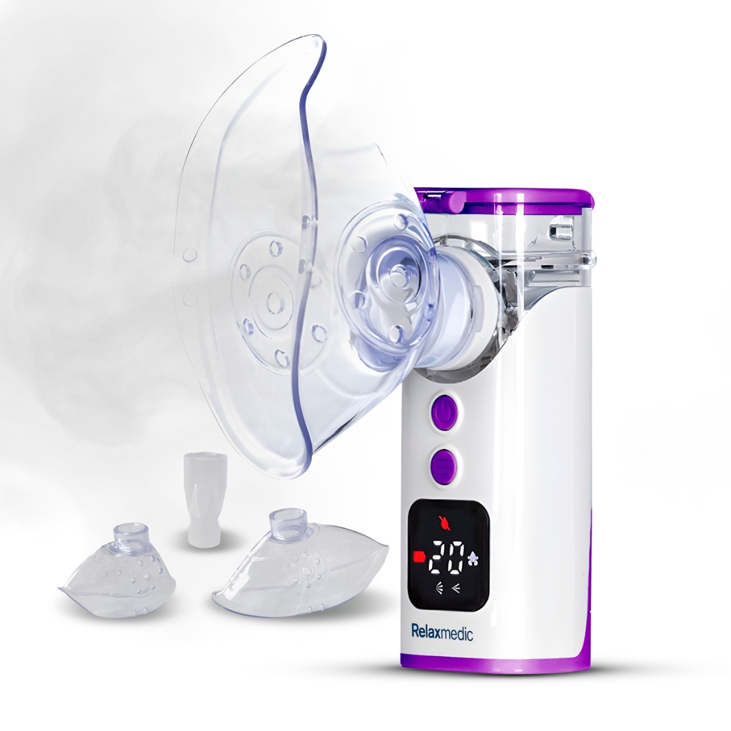 Inalador Nebulizador Aero Tech Relaxmedic | Shopee Brasil