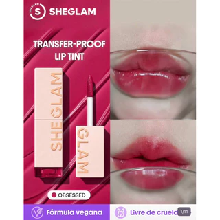 Lip Tint Take a Hint SHEGLAM Cor Obsessed em Oferta na Shopee